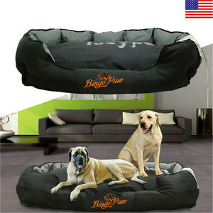 Waterproof XXL Extra Large Jumbo Orthopedic Sofa Dog Bed, Washable