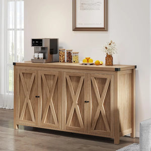 Sideboard Buffet Cabinet with Storage, 55''