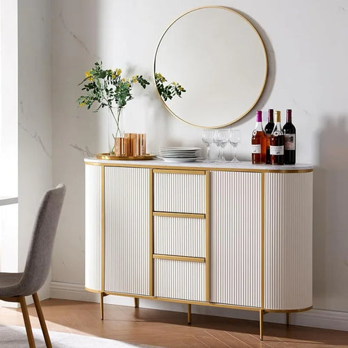 Modern Luxury Sideboard Buffet Cabinet with Storage, 54
