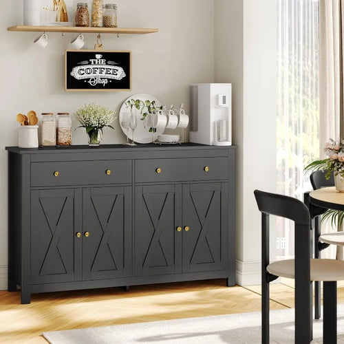 Sideboard Buffet Cabinet with Storage, 55