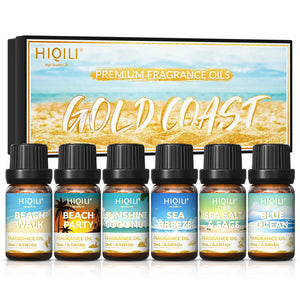 HIQILI Fragrance Oils Set-Gold Coast Theme